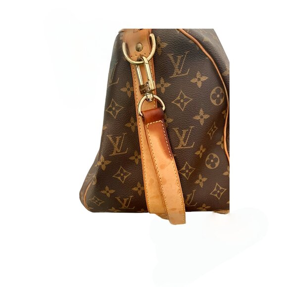 Louis Vuitton Keepall Bandouliere Duffle 45 Brown Canvas w/Leather Trim - Picture 5 of 5